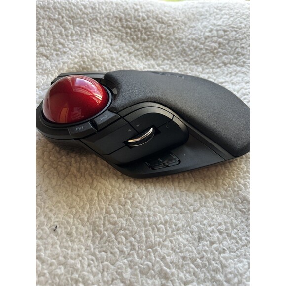 ELECOM Trackball Mouse 8 Button Bluetooth M-HT1DRXBK Tilt function, No Dongle - Picture 3 of 7